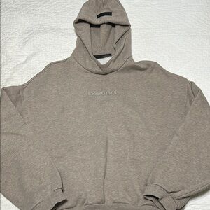 Essentials Unisex Taupe Hoodie